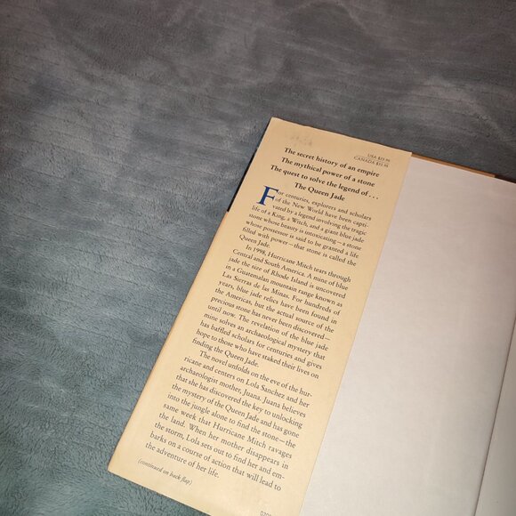 Book The Queen Jade Adventure Novel Yxta Maya Murray Guatemala Olmec History - Picture 4 of 10